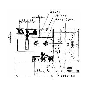 BJJ330225K パナソニック 漏電ブレーカーJ型(3P2E 15mA 30A)