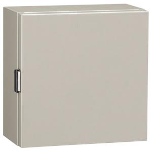 P12-1525CA 日東工業 プラボックス(透明扉、ABS樹脂製、ホワイトグレー