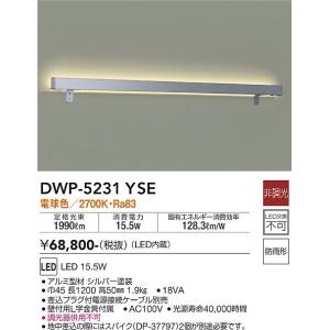 【6/9ポイント最大22％】DWP-5231YSE 大光電機 屋外用LED間接照明 電球色｜nagamono-taroto