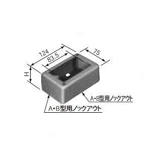 WV7001W パナソニック モダン薄型露出増設ボックス1コ用（ミルキー