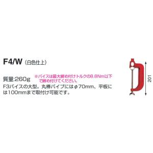 F4/W 岩崎電気 アイ ランプホルダ用バイス (白色)
