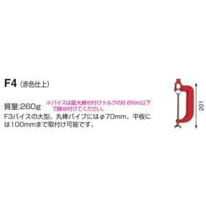 F4 岩崎電気 アイ ランプホルダ用バイス (赤色)
