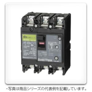 GE63CX3P60AF30 日東工業 漏電ブレーカー 協約形 3P 60A F30mA 3P3E