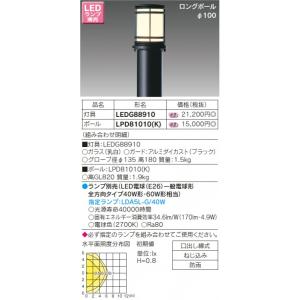 AU44104L コイズミ照明 ガーデンライト(LED、1.2W、電球色