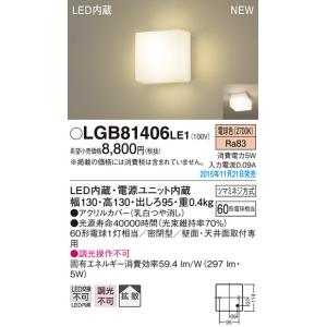 Panasonic（パナソニック） XSLG100VS CE1 ブラケット LED フラット