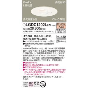 Panasonic（パナソニック） 自動点灯センサー付 (防雨型)軒下用ダウン
