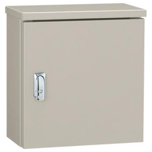 S16-33C 日東工業 盤用キャビネット(露出形・鉄製基板付、片扉