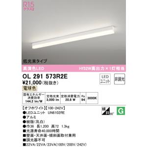 OL291573R2E オーデリック 直付型LEDベースライト 低光束タイプ 電球色