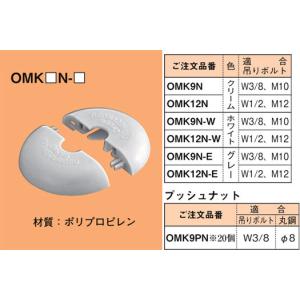 【6/9ポイント最大22％】OMK9N-W ネグロス おめかしキャップ(吊りボルト用、ホワイト色、20枚入)｜nagamono-taroto