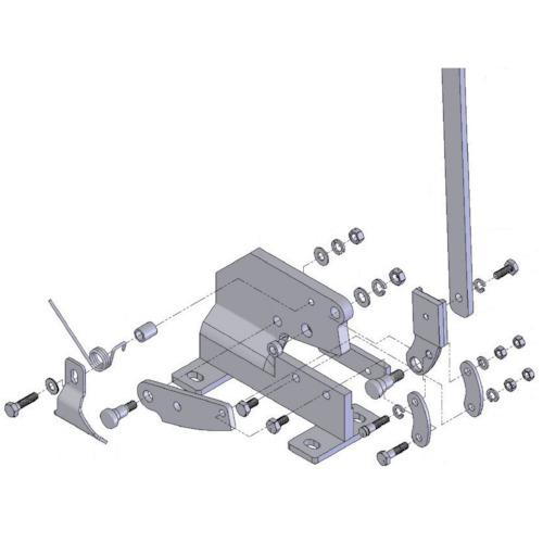 P1021 TRUSCO 板金用切断機 レバーシャP-1用部品 NO.21スプリングワッシャー トラ...