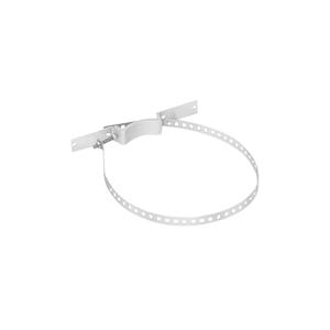 PMC-5012 日東工業 PMC形ポール用金具(鉄製、ポール径φ80mm〜120mm、ヨコ幅500...