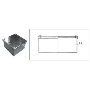 プルボックス(2個入) ZE2515S2 鋼製電線管用付属品 スイッチボックス2