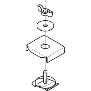 SD-DK1UKB ネグロス 照明器具取付金具補助金具 スーパーダイマ