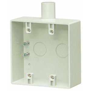 未来工業 SW1-22WJ 露出スイッチボックス 2ヶ用（1方出） 適合管