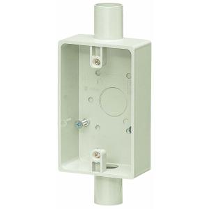 未来工業 SW1-22WJ 露出スイッチボックス 2ヶ用（1方出） 適合管