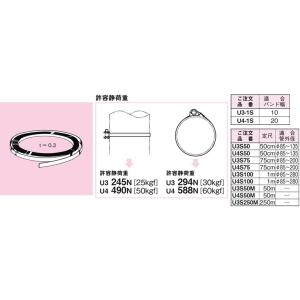 U4S50M ネグロス ユニックバンド バンド(幅20mm、50m、ステンレス鋼、1巻)