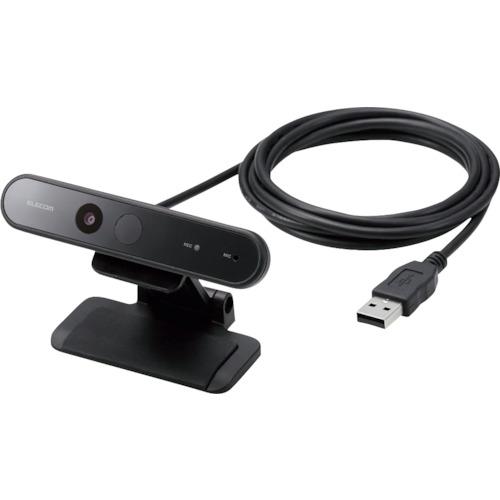 UCAMCF20FBBK ELECOM Webカメラ 200万画素 Full HD Windows ...