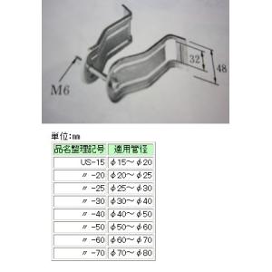 Z-DC54 ネグロス ダクタークリップ(溶融亜鉛めっき仕上げ、10個入