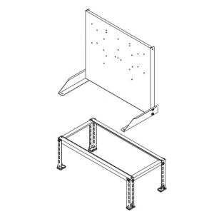 パナソニック VB8BP55UD2G 屋外マルチパワコン（横型）平地置台セット