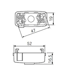 テンパール工業 住宅用分電盤 扉付 MAG35162 パールテクト MAG 露出