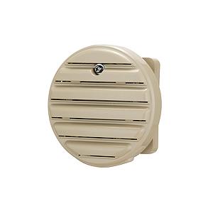 WLP-8C 日東工業 丸形防水ルーバー フィルタ付(クリーム色、φ80、2個入)