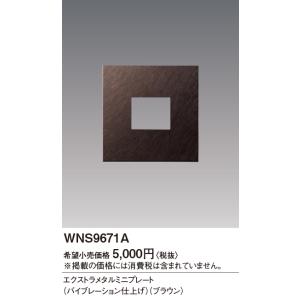 WNS9671A パナソニック SO-STYLE エクストラメタルミニP