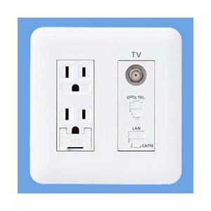 WTE1203W パナソニック eワイヤレスシリーズ埋込受信器 3Aタイプ・2線