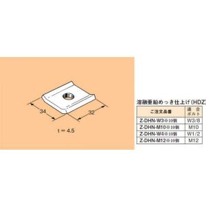 【6/2ポイント最大22％】Z-DHN-M12 ネグロス ワールドダクター ダクター中ナット(10個入)