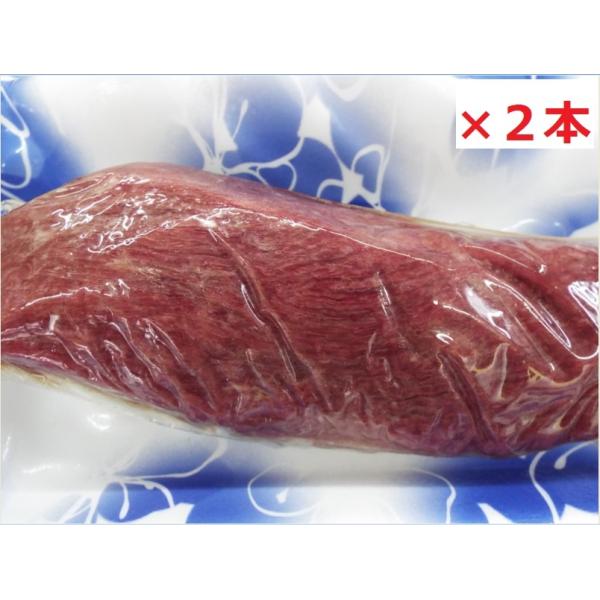 国産馬刺し　もも赤身　2本