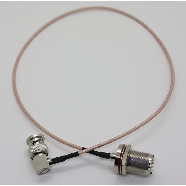 HM-05L コメット 同軸ケーブル (BNC-LP(L型) ⇔ M-J) IC-705等に　ゆうパ...