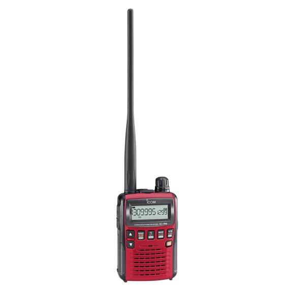 IC-R6 レッド アイコム0.1〜1300MHz（一部周波数帯を除く）AM/FMレシーバー