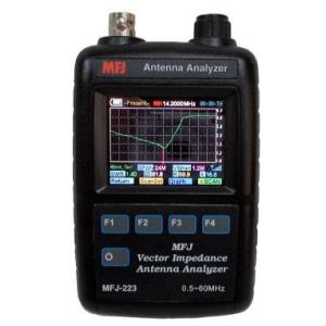 MFJ-223　HF/VHF帯　カラーグラフィック アンテナ アナライザー 　