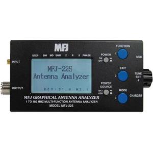 MFJ-225 SWRが見えるHF/VHF帯 グラフィック アンテナ アナライザー