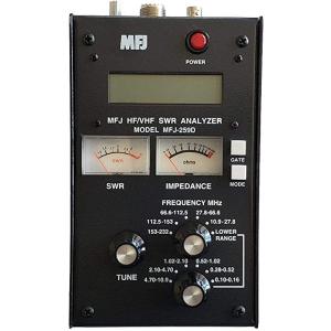 MFJ259D  アンテナアナライザー VHF/220 MHz 100-160 KHz、280-52...
