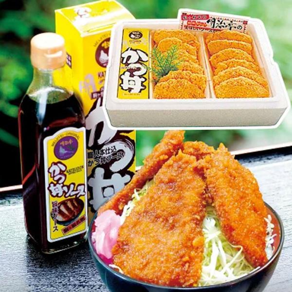 明治亭 ソースヒレかつ丼セット 12枚入 送料込