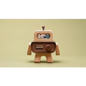 TOSMU トスム アロマディフューザー 「THE ROBOT」 木製 充電式コードレス｜naganoscom