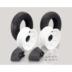 KITACO（キタコ） 8インチアルミホイール入門セット（3