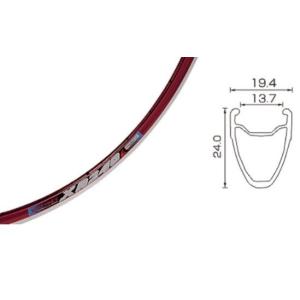 X-KEYMET(エックスキーメット) XR-300クリンチャーリムピンク