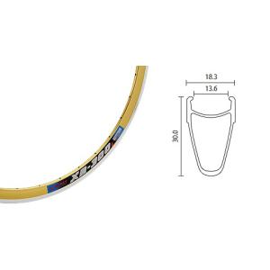 X-KEYMET(エックスキーメット) XR-300クリンチャーリムピンク