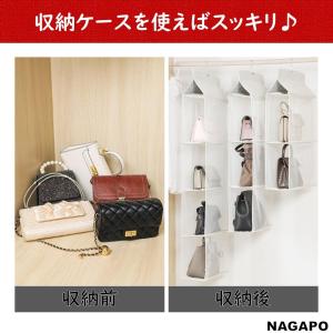 バッグハンガー バッグ 収納 洋服 タオル ハ...の詳細画像1