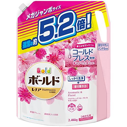 ボールド 洗濯洗剤 液体 アロマティックフローラル&amp;サボン 詰め替え 2,460g大容量