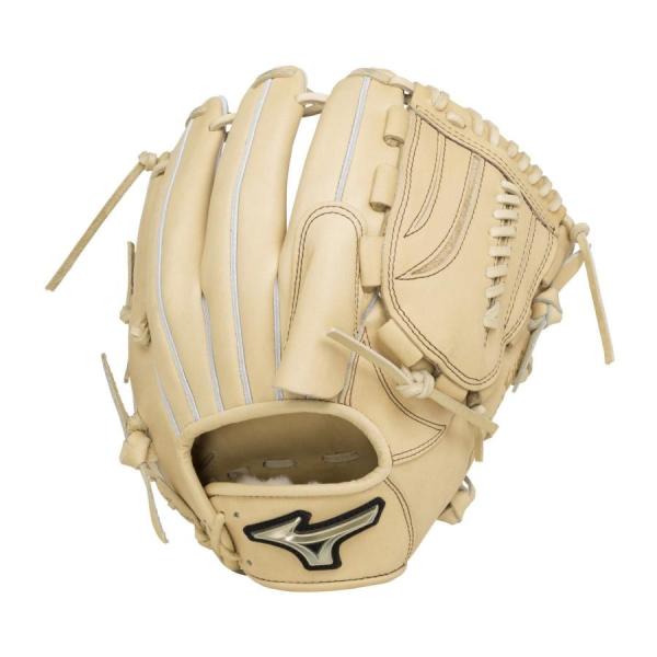 ミズノ 野球 硬式グローブ 投手用 ブロンド キャメル 硬式用グローバルエリートHselection...