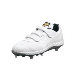 白スパイク　白スパ　SSK　エスエスケイ　ベルトスパイク　野球スパイク　ホワイト　プロエッジＭＴ−Ｖ...