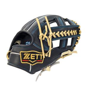 ZETT 軟式グローブ 内野手用グローブ プロステイタス 泉口モデル ソフトボールグローブ ブラック×パステルブラウン セカンド ショート サード