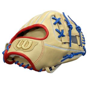 Wilson ウイルソン 硬式グローブ 内野手用 ソフトボール 86型 WBW104554 HWZ86BTSブロンド 11.5インチ ポケット深め ムーキー・ベッツ型