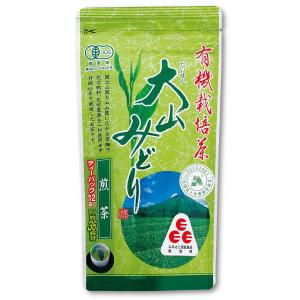 お茶 日本茶 緑茶 オーガニック 有機栽培 大山みどり ティーバッグ 煎茶 12袋入 ティーパック 国産｜nagatachamise