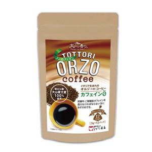 お茶 健康茶 大麦コーヒー 大山の香り ノンカフェイン とっとりのオルゾコーヒー 36g(3gx12p) ティーパック 国産｜nagatachamise