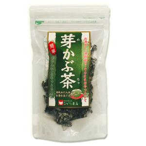 お茶 健康茶 芽かぶ 芽株 海藻 めかぶ茶 25g｜nagatachamise