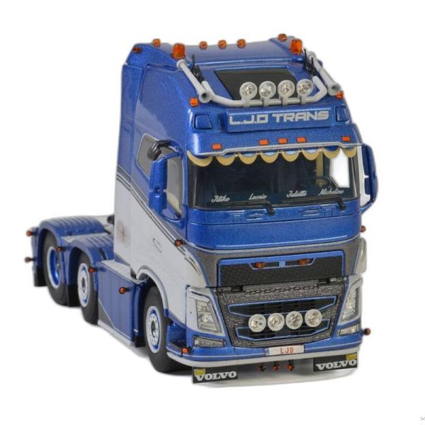 ミニカー 1/50 VOLVO FH4 6X2 作業車 ブルー MI2199