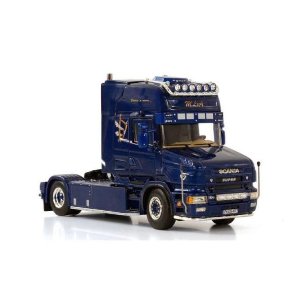 ミニカー 1/50 スカニア 4 4X2 ML2A 01-3700 ネイビー